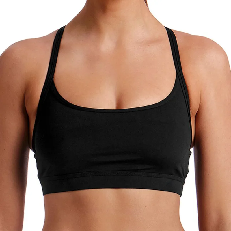 Funkita Ladies Sports Bikini Top Still Black-2